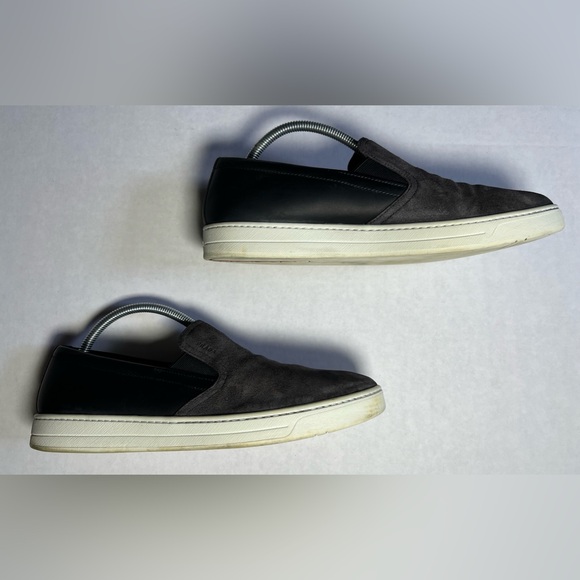 Prada Men’s suede slip-on black size 8.5 - Picture 6 of 11
